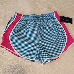 NWT Lauren James gingham athletic Shorties